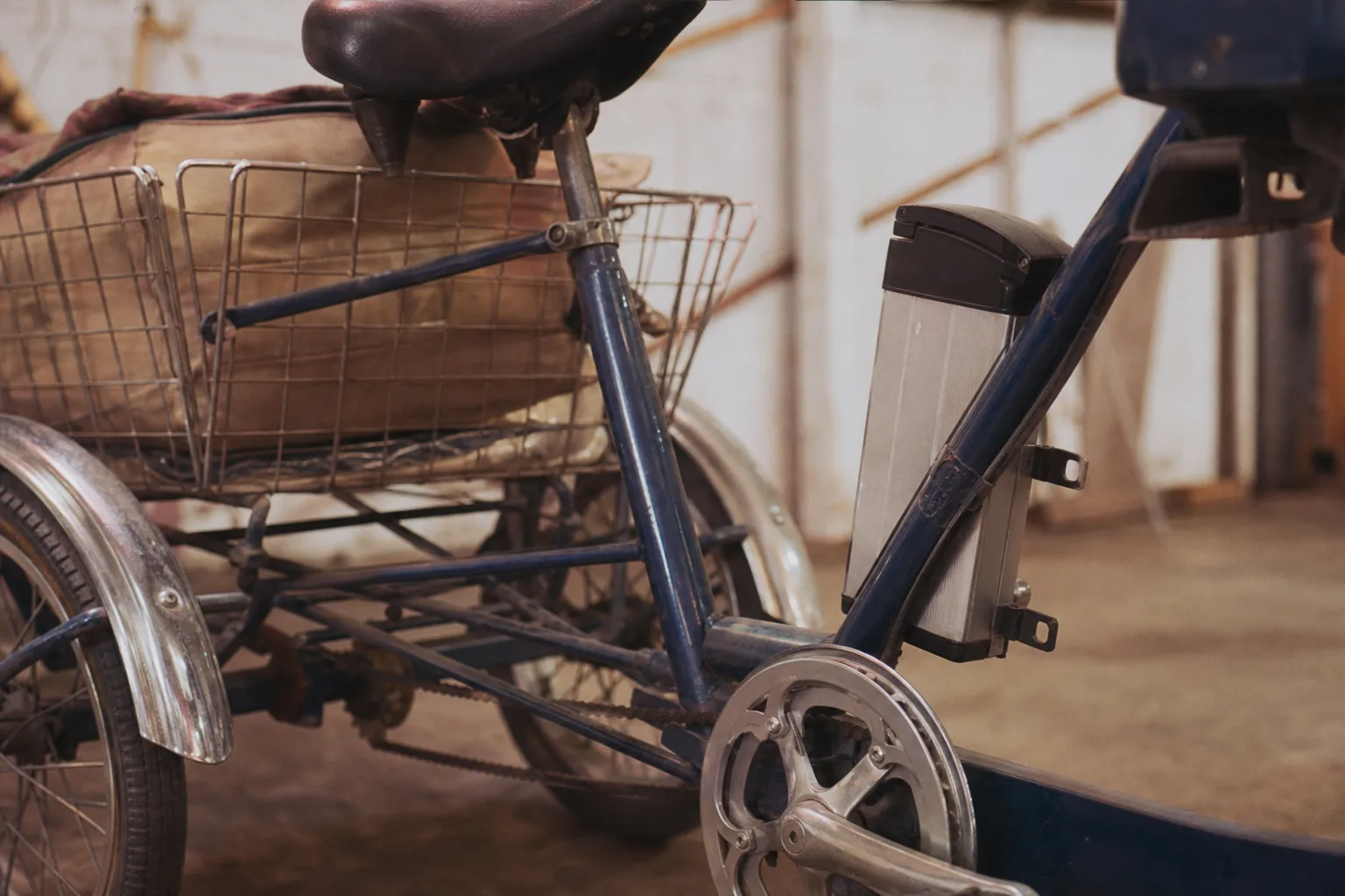 One modest hill, a loaded trike, and how much motor you actually need